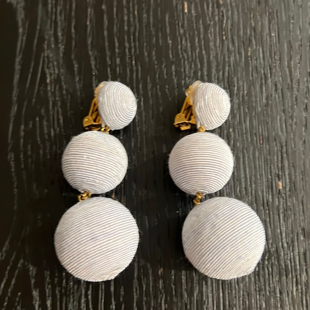 Rebecca de Ravenel silk bonbon earrings